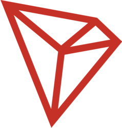 TRON (TRX) cryptocurrency logo