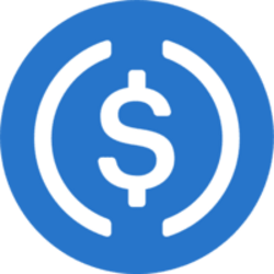 USD Coin (USDC) cryptocurrency logo